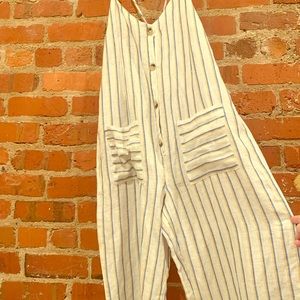 Free People Linen Jumper